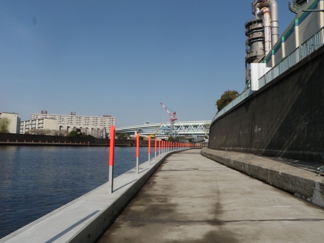 隅田川（小台橋上流）左岸テラス工事（その7）